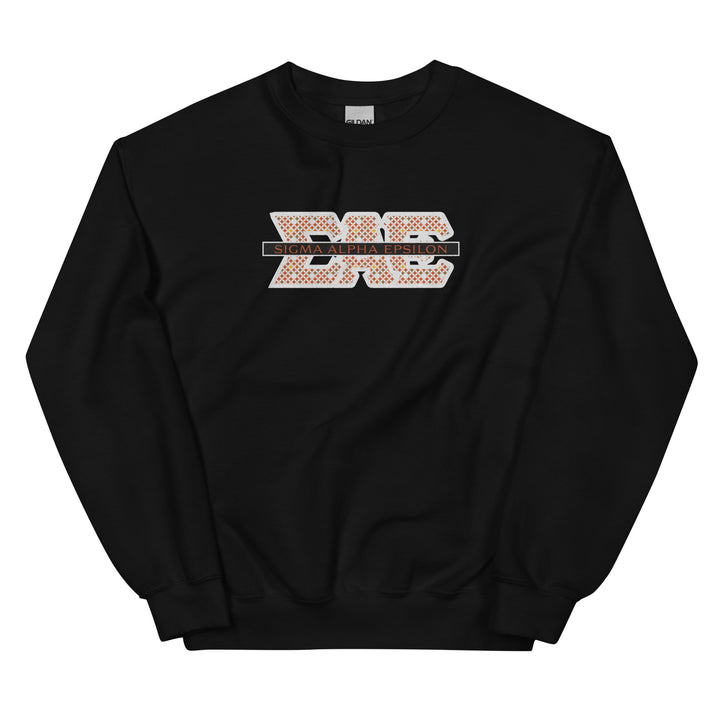 SAE Embroidered Retro Crewneck
