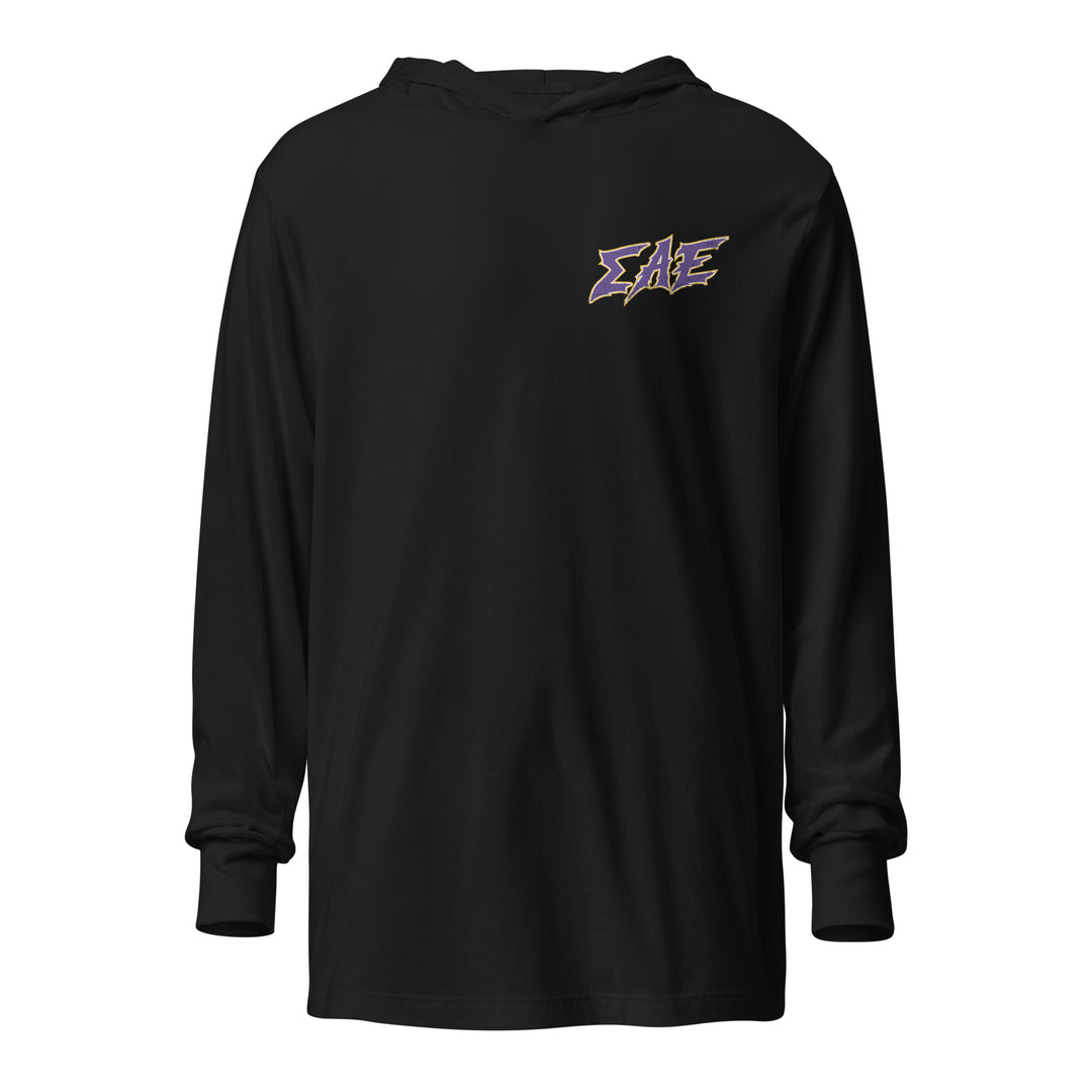SAE Athletic Department Long Sleeve Hooded Shirt