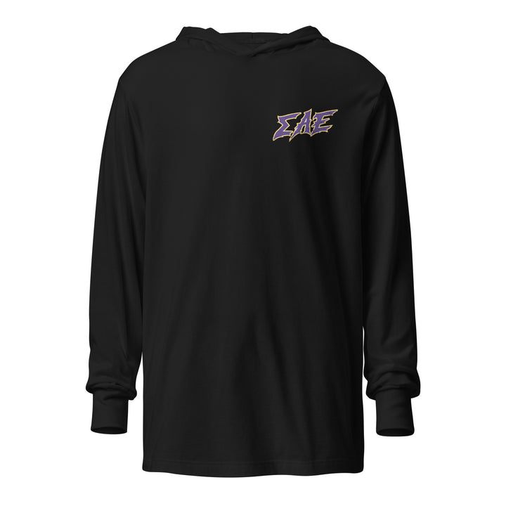 SAE Athletic Department Long Sleeve Hooded Shirt