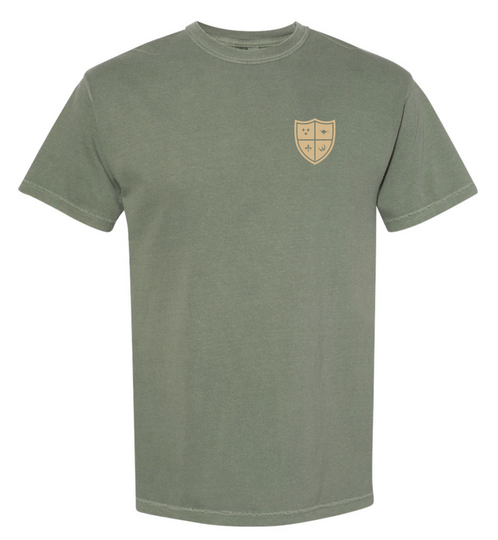 SAE Logo Wave T-Shirt in Moss - The Sigma Alpha Epsilon Store