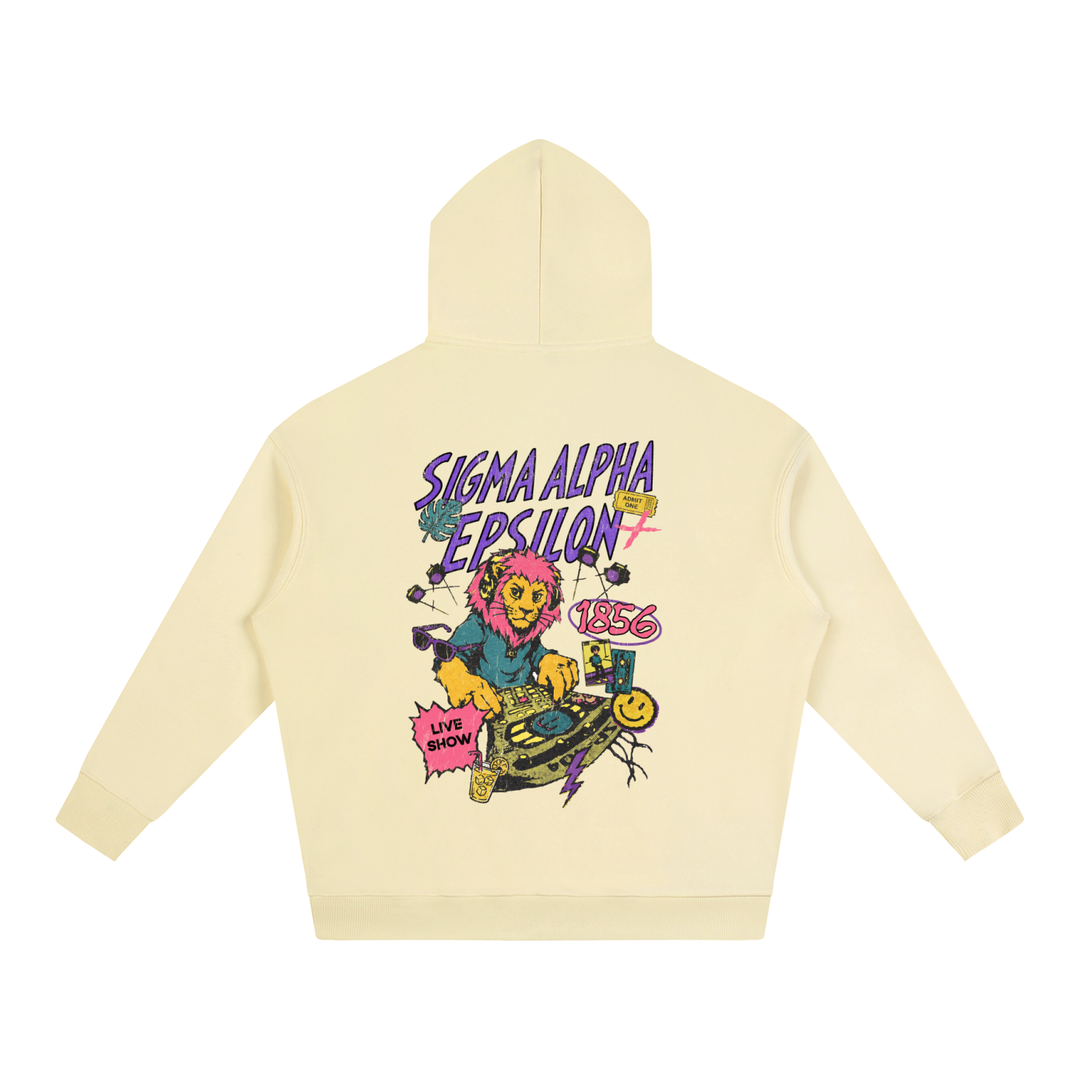 SAE Summer Festival Oversize Fleeced Hoodie