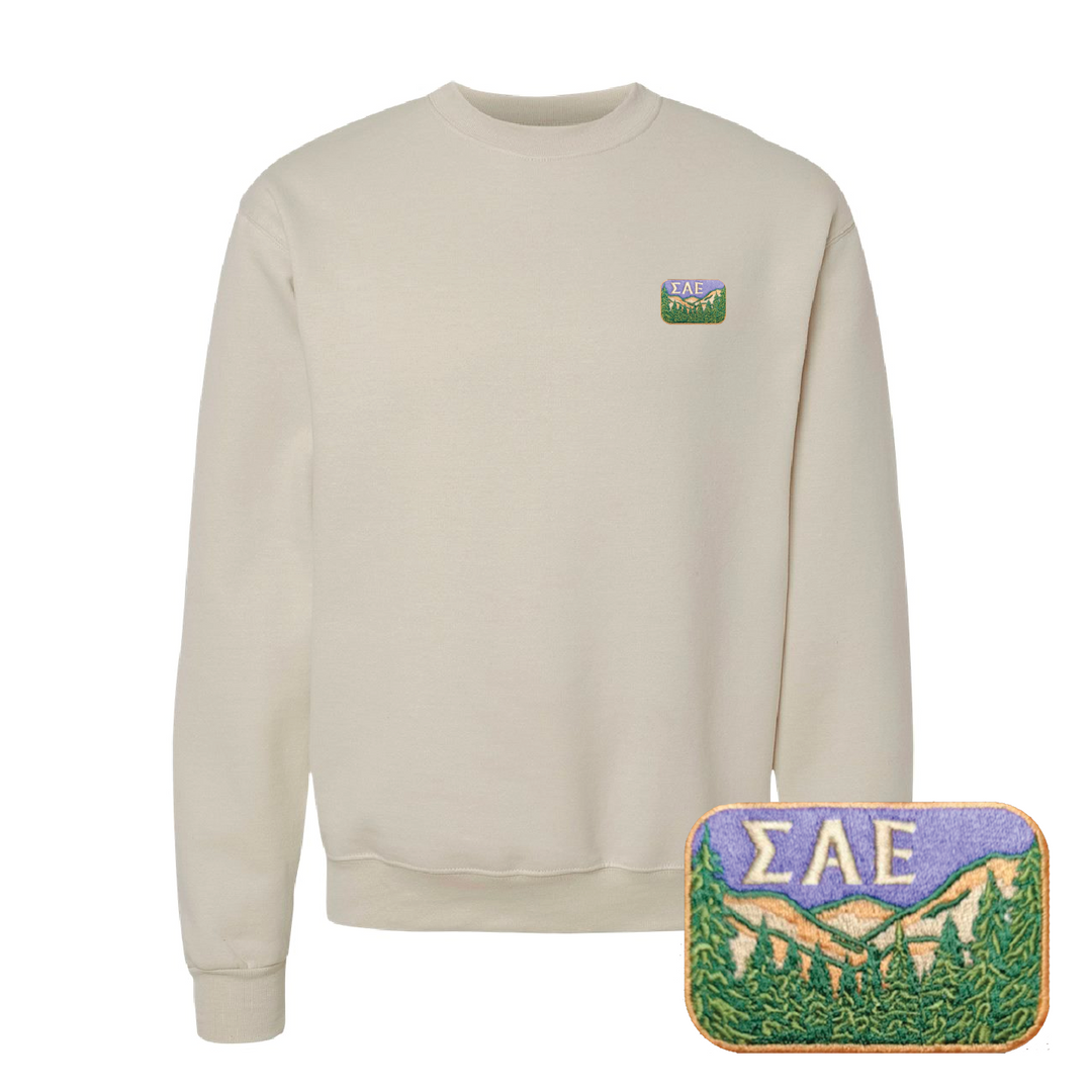 OUTDOORS COLLECTION: SAE Champion Crewneck - The Sigma Alpha Epsilon Store