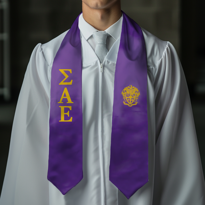 SAE 72" Embroidered Graduation Stole