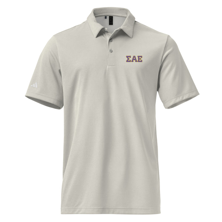 SAE Letters Space Dyed Polo by Adidas