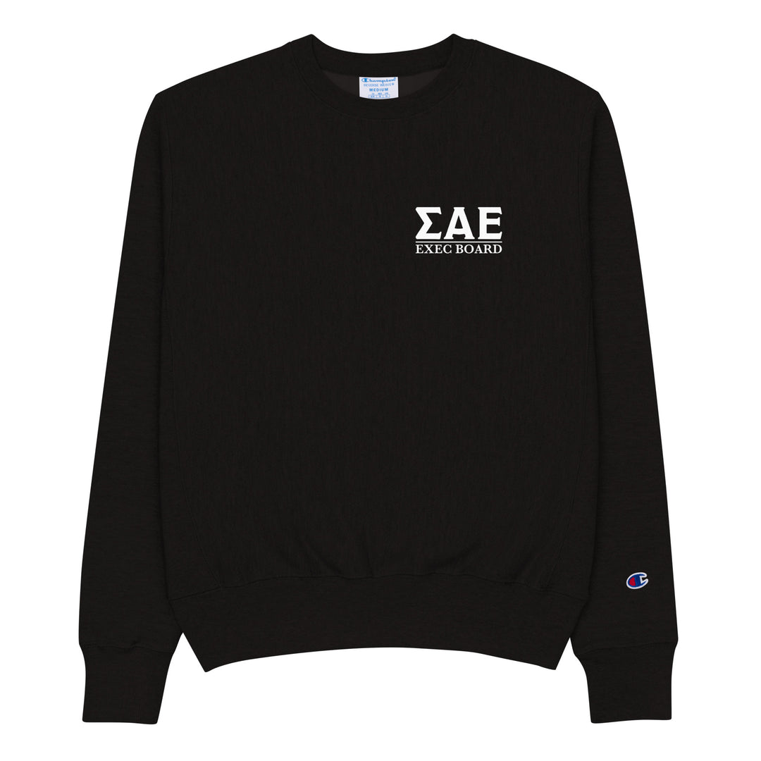 LIMITED RELEASE: SAE Exec Champion Crewneck - The Sigma Alpha Epsilon Store