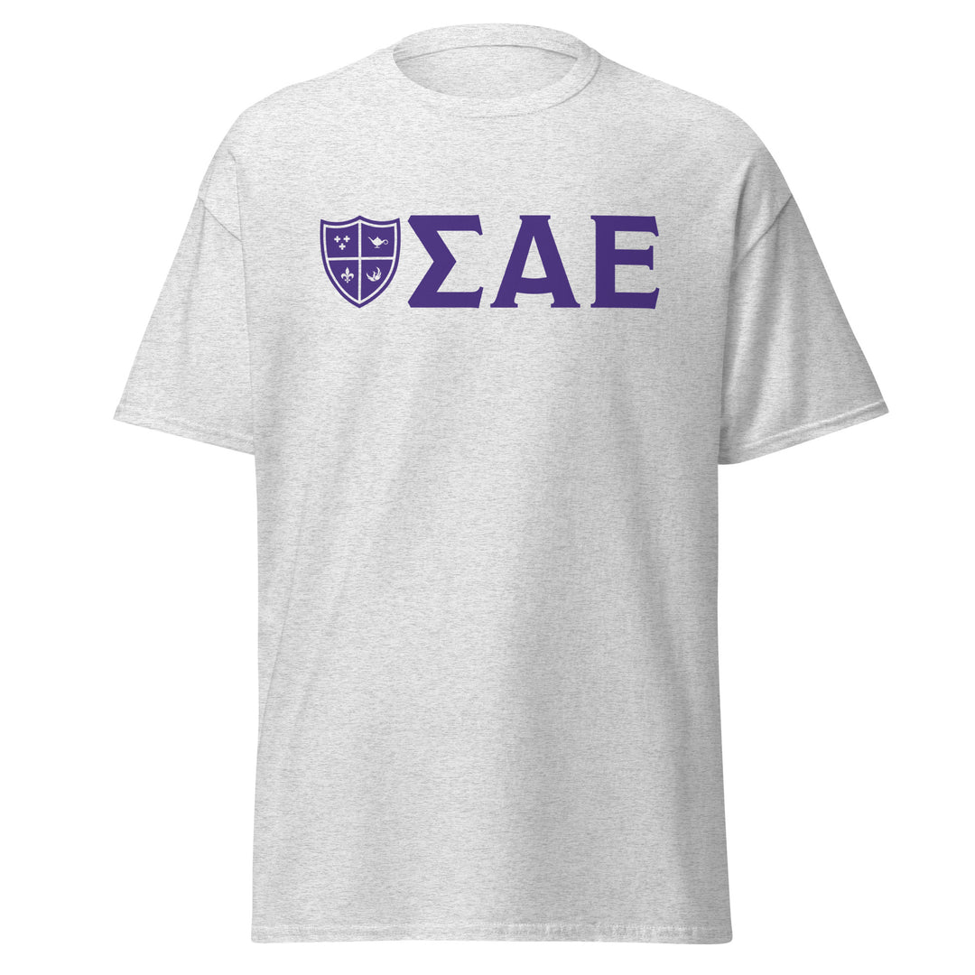 Sigma Alpha Epsilon Letters Tee - The Sigma Alpha Epsilon Store