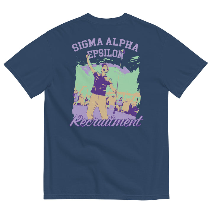 SAE Golfing Recruitment T-Shirt by Comfort Colors (2023)