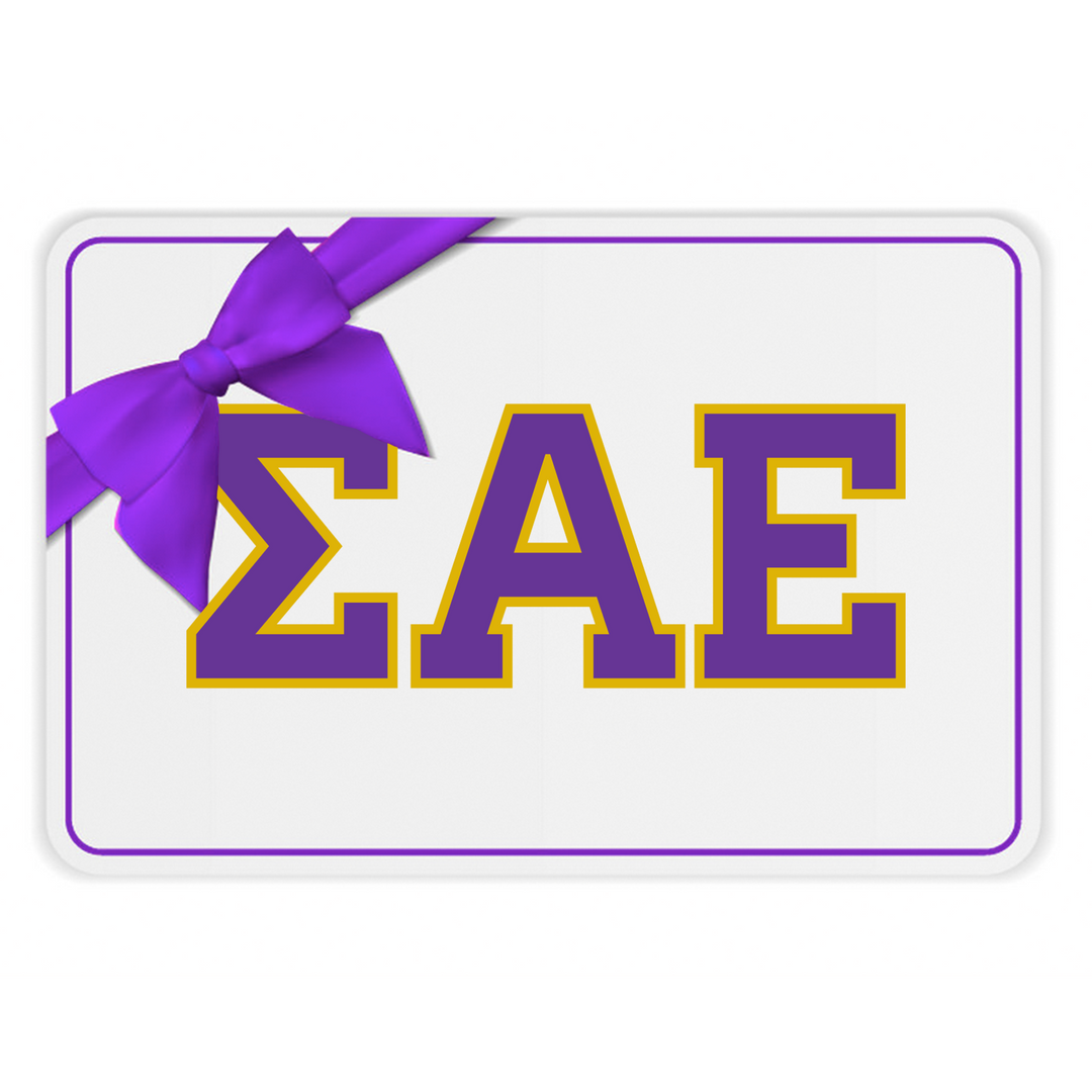 Sigma Alpha Epsilon Store eGift Card - The Sigma Alpha Epsilon Store