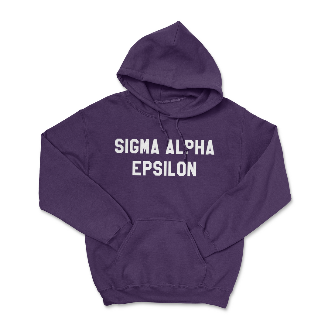 SAE College Hoodie - The Sigma Alpha Epsilon Store