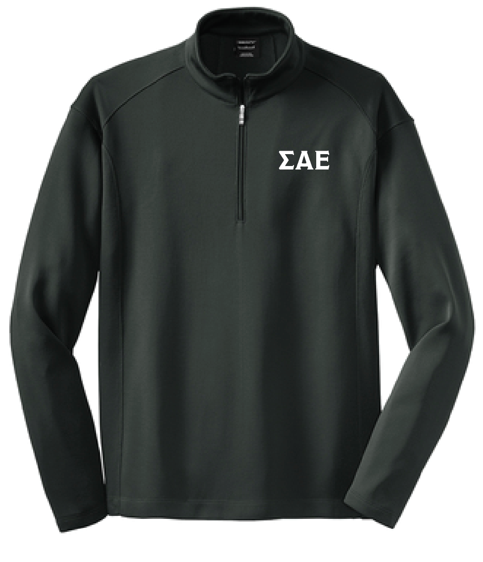 SAE Nike Sport Pullover in Anthracite - The Sigma Alpha Epsilon Store