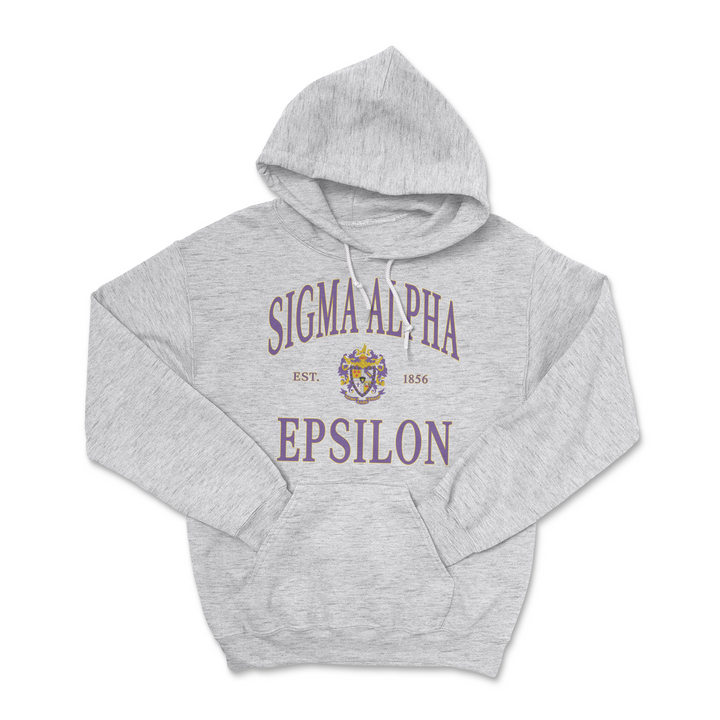 SAE Vintage Crest Hoodie - The Sigma Alpha Epsilon Store