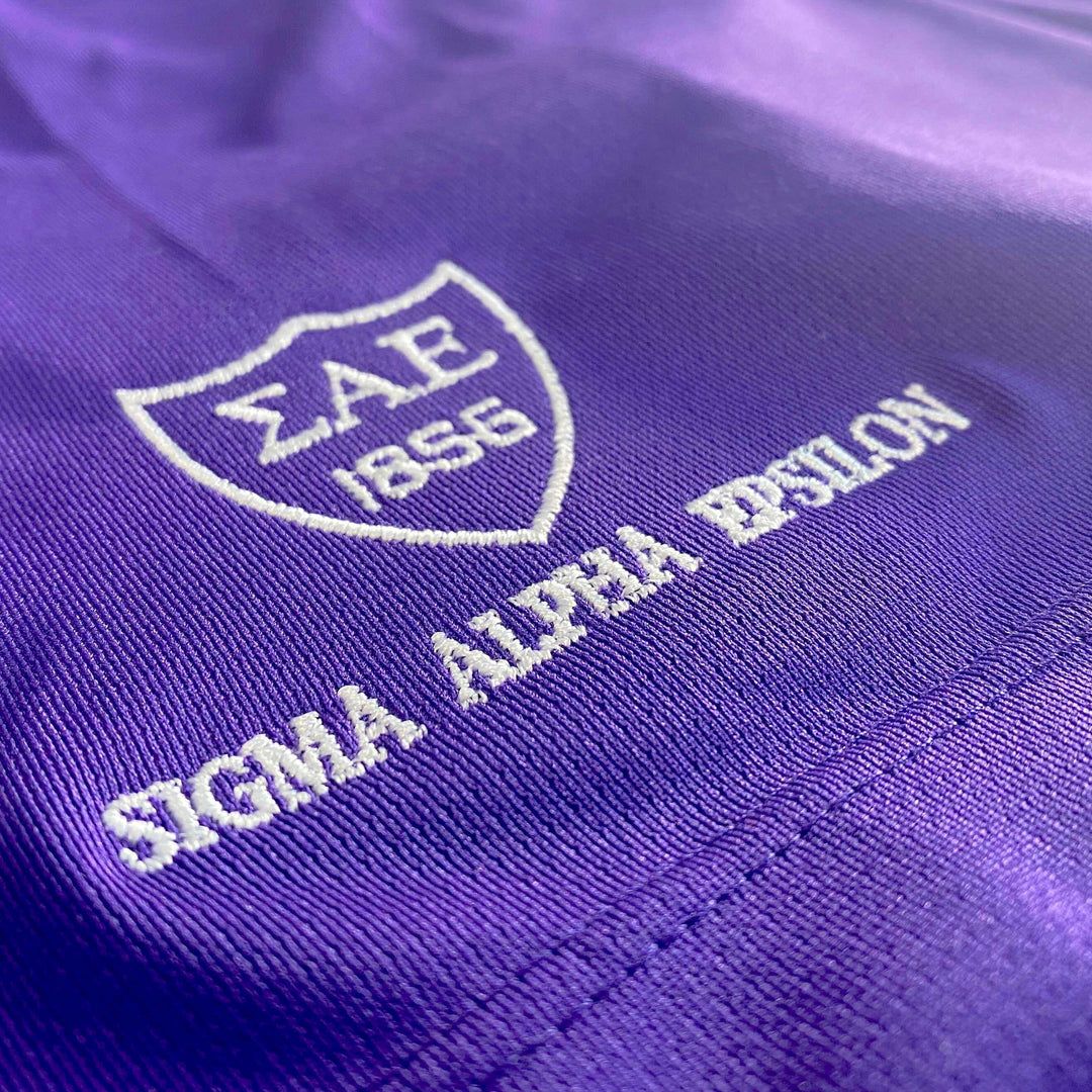 SAE Sleeve Embroidered Polo - The Sigma Alpha Epsilon Store