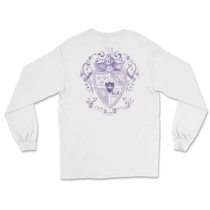 SAE Shield Long Sleeve T-Shirt - The Sigma Alpha Epsilon Store